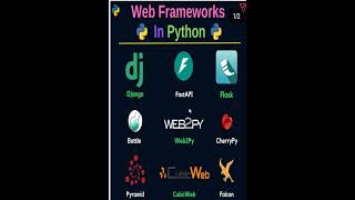 Web Framework in Python #coding #tech #pythonprogramming #pythontutorialsforbeginnerswebdevelopment