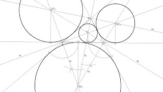 How to Draw the Excircles and the Incircle of any given Triangle - Excenters & Incenter