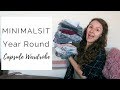 Minimalist Capsule Wardrobe | Multi-season | Backpacking / Long Term Travel