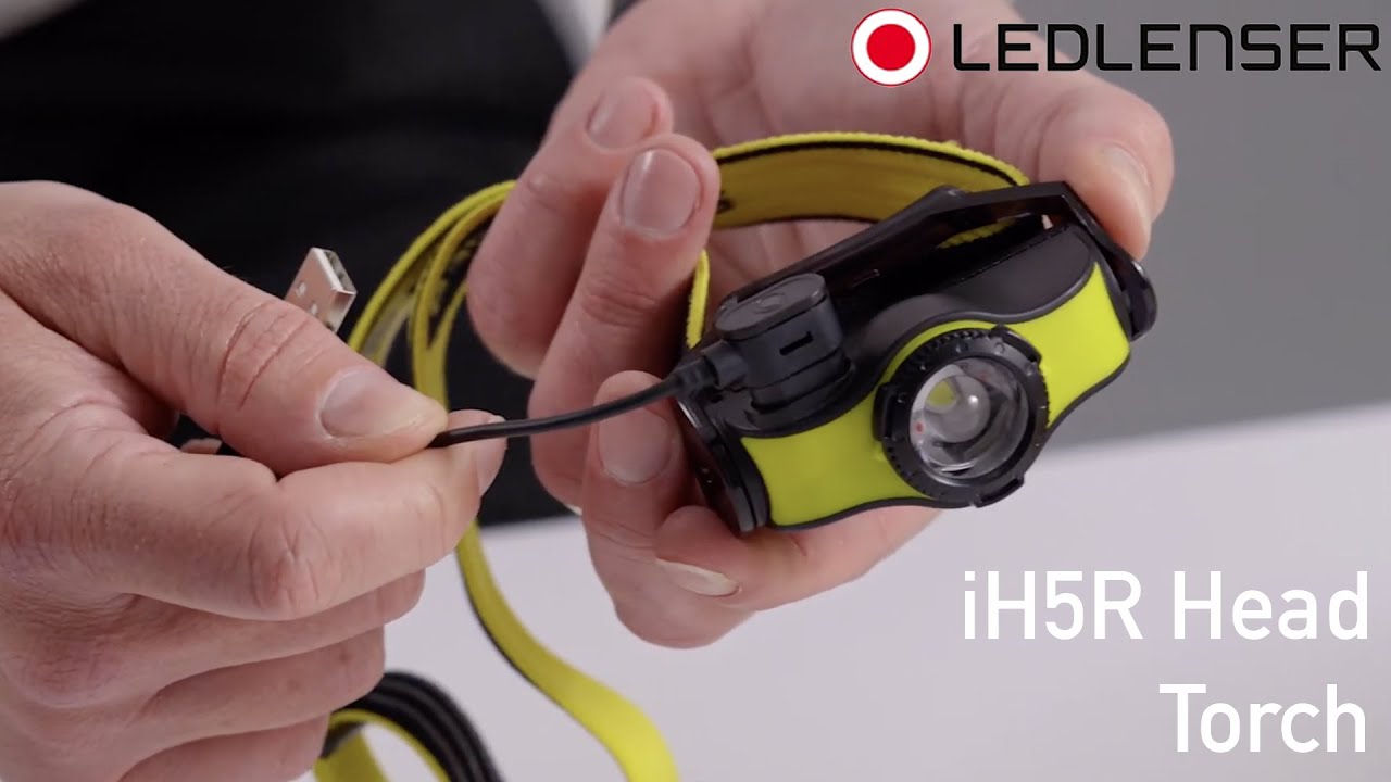 LedLenser iH5R Rechargeable LED Head Torch (400 Lumens) 502025 YouTube