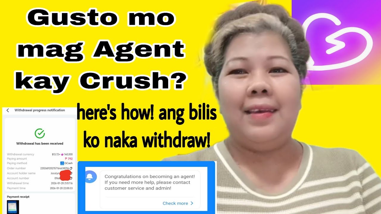 [Crush Live] How to become Agent? How to register [free] easy to earn, easiest withdraw GCASH