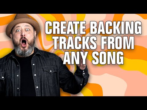 How to Create Guitar Backing Tracks from ANY song!