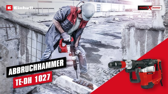 32 TE-DH YouTube Einhell - Leichter Beton-Meisel Breaker. Concrete Abbruchhammer