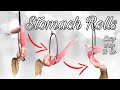 STOMACH ROLL YOU'VE NEVER SEEN BEFORE | Aerial Hoop Tutorial - Easy Way to do belly roll