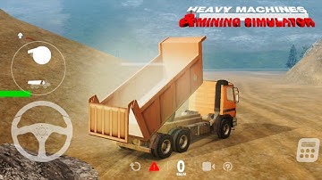 Heavy Trucks Driving Game - Heavy Machines & Mining Simulator Android Gameplay HD [FIRST LOOK]