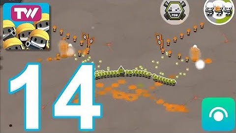 Tactile Wars - Gameplay Walkthrough Part 14 - Level 15-16 (iOS, Android)