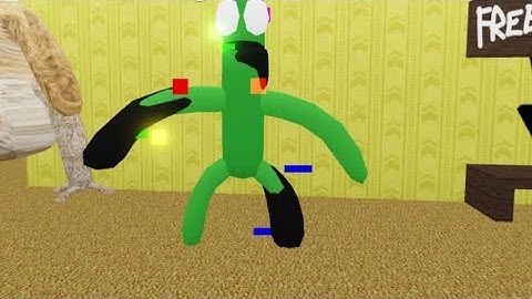 How to find glitched green in Backrooms morphs