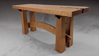 Building a Bench - Japanese Style