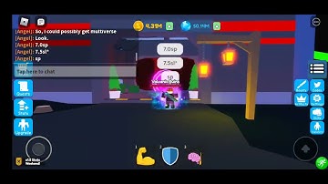 Showing my stats in super power fighting simulator in a long time.