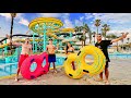 OVERNIGHT AT WATER PARK! (Security Catches Us)