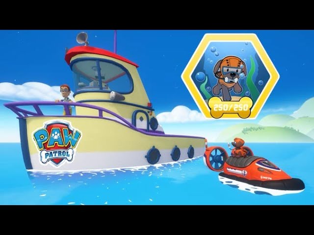 PAW Patrol - Get ready to dive into adventure with Zuma and the PAW Patrol  in 12 seriously wet rescues! 'Zuma's Water Rescues!' pack is now available  on iTunes.