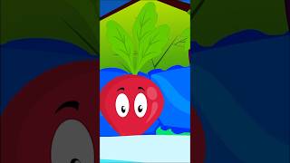 Five In The Bed Vegetables #trending #viral #shorts #cartoon
