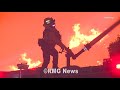 Ventura County wildfire rages over 50,000 acres, California. Part 3