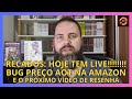 LIVE NO CANAL, ATAQUE DOS TITÃS BUGADO NA AMAZON E PRÓXIMO VÍDEO
