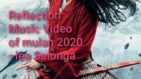 Reflection by Lea Salonga// Disney