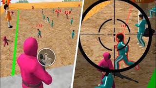 K-Sniper Challenge 3D 🦑🥷🦑 All Levels Gameplay Trailer Android,ios New Game #4 screenshot 3