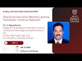 FDP Day 5 : Data Driven Innovation: Machine Learning Techniques - Practical Approach (28.11.2025)