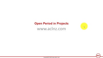 How to open Accounting Period in Oracle Projects Accounting?