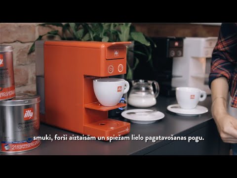 illy Y3.2 kafijas automāta lietošana | www.esmilukafiju.lv