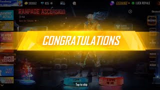 RAMPAGE ASCENSION FREE FIRE