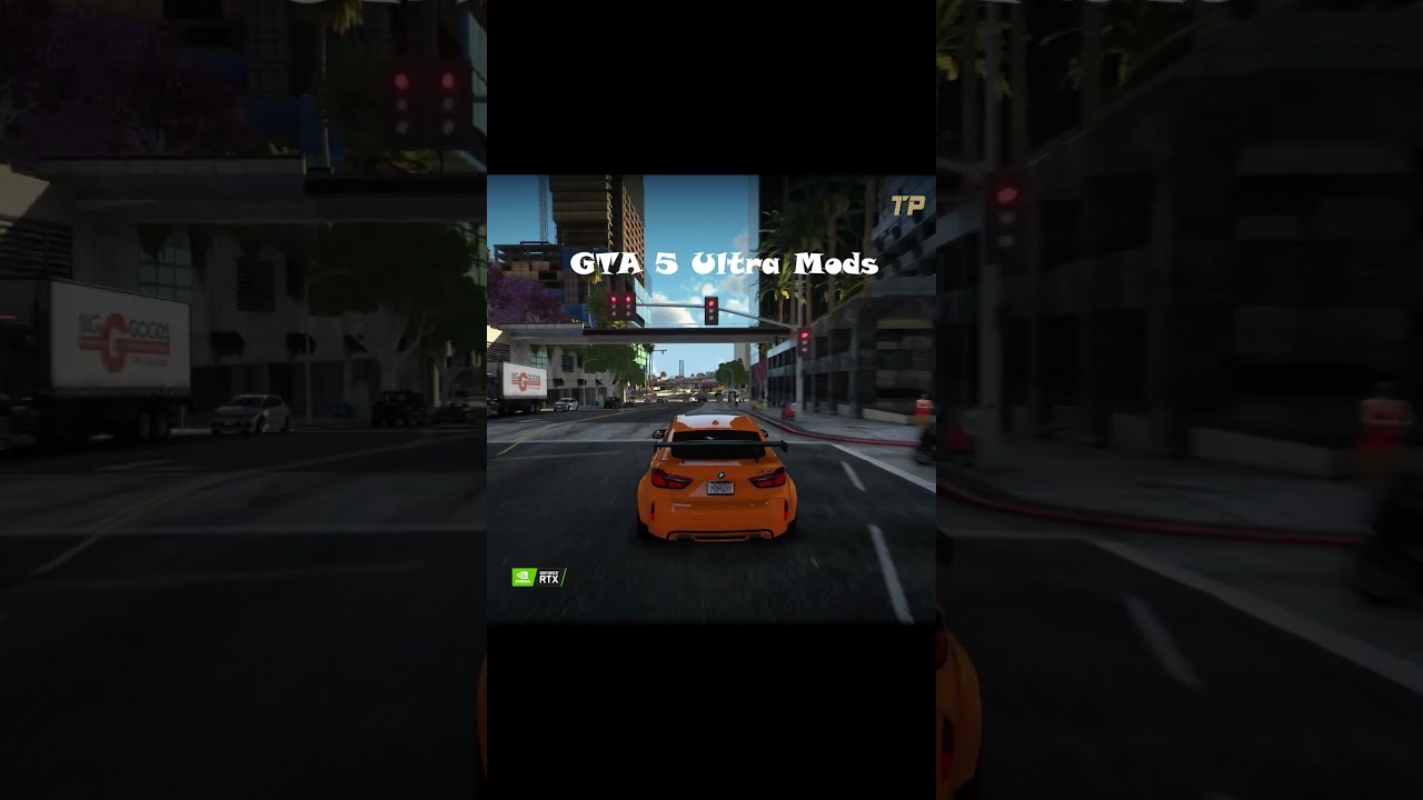 GTA 5 Mods -  Full Ultra Realistic Traffic Mod And Ray Tracing Gameplay With Reflections On RTX2060