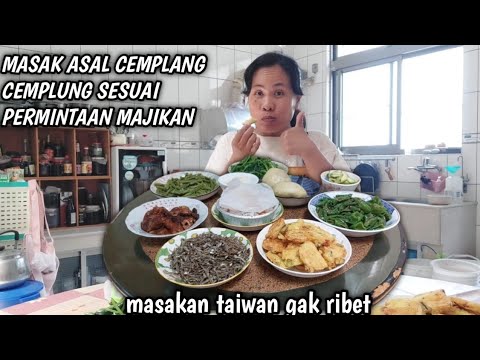 MASAK SEDERHANA SESUAI PERMINTAAN MAJIKAN - WAJIB ADA SATU MENU MASAKAN KAMPUNG KU TEMPE GORENG 