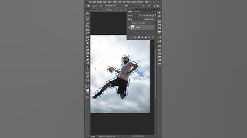 Text Outline Effect - 100 Days 100 Photoshop Tutorials: Day 46 #shorts #adobephotoshop
