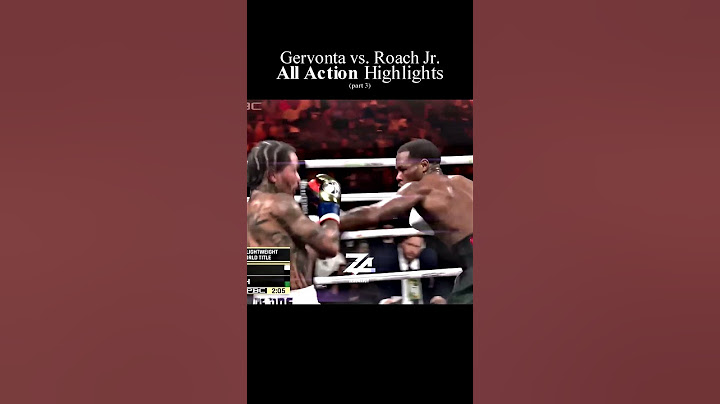 Gervonta Davis vs Lamont Roach Jr - All ACTION HIGHLIGHTS (Part 3)