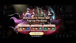 No Top Up but no 5 rank Dynasty Legends 2