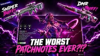 The Worst Patchnotes ever? Pt.1