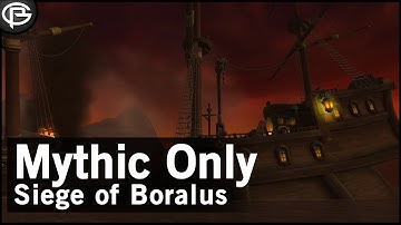 Mythic Only Dungeon - Siege of Boralus