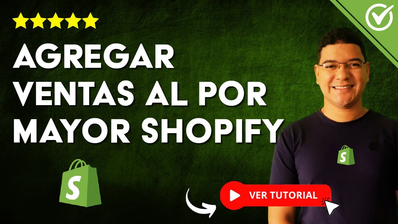 Cómo Agregar VENTAS al por MAYOR en tu Tienda SHOPIFY | 🚀 Expande tu Negocio y Vende a Mayoristas 🚀