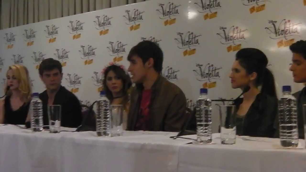 Violetta en Vivo - Conferencia de prensa - 1 Inicio