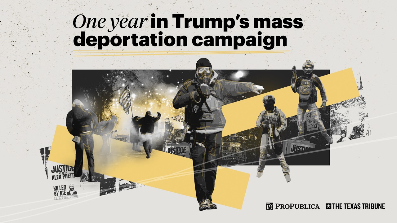A Year in Trump’s Mass Deportation Campaign