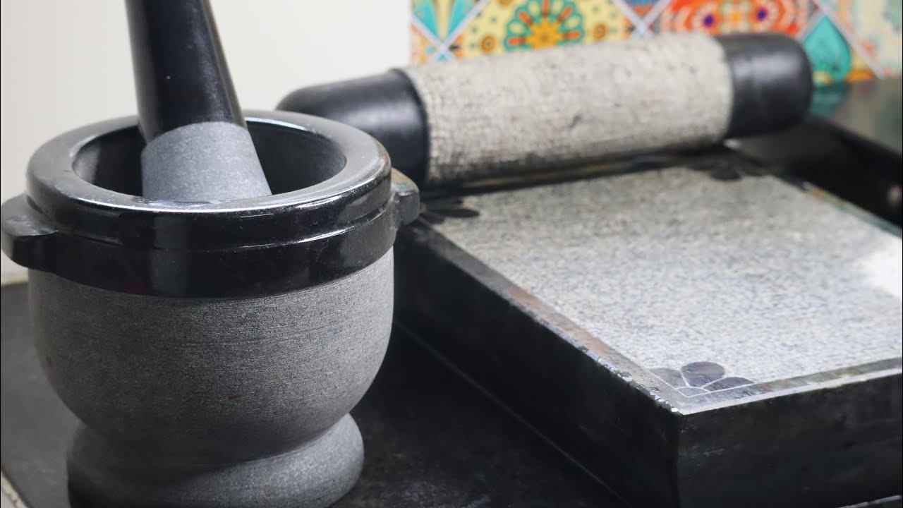 How To Season a New Mortar and Pestle - Roti n Rice