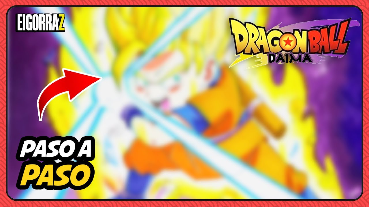 COMO DIBUJAR A GOKU SSJ DE DRAGONBALL DAIMA | HOW TO DRAW GOKU DRAGON ...