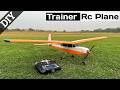 How to make rc aeroplane  diy graupner taxi build  fly  howto rcplane