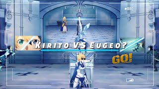 Moment pertama kali ketika eugeo jadi integrity knight [Kirito VS Eugeo?]