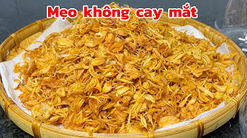 How to make crispy fried onions without flour or sun exposure