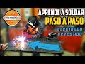 Como aprender a soldar con electrodo revestido para principiantes  teora y prctica basica 