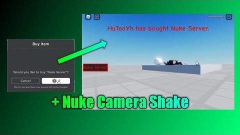 How to make "Nuke Server" button | Roblox Studio
