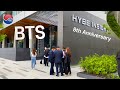 [4K] Seoul Walk - BTS Happy Debut 8th Anniversary, HYBE Building, Take a walk around HYBE INSIGHT.