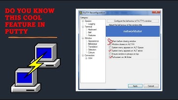 DO YOU KNOW THIS COOL FEATURE IN PUTTY