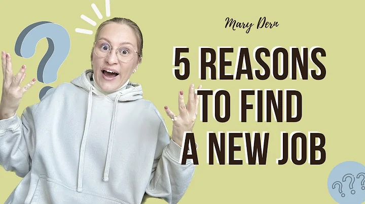 5 reasons to find a new job