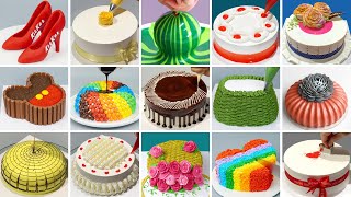 9999 Quick U0026 Easy Cake Decorating Ideas For Everyone  Satisfying Chocolate Recipes Compilation
