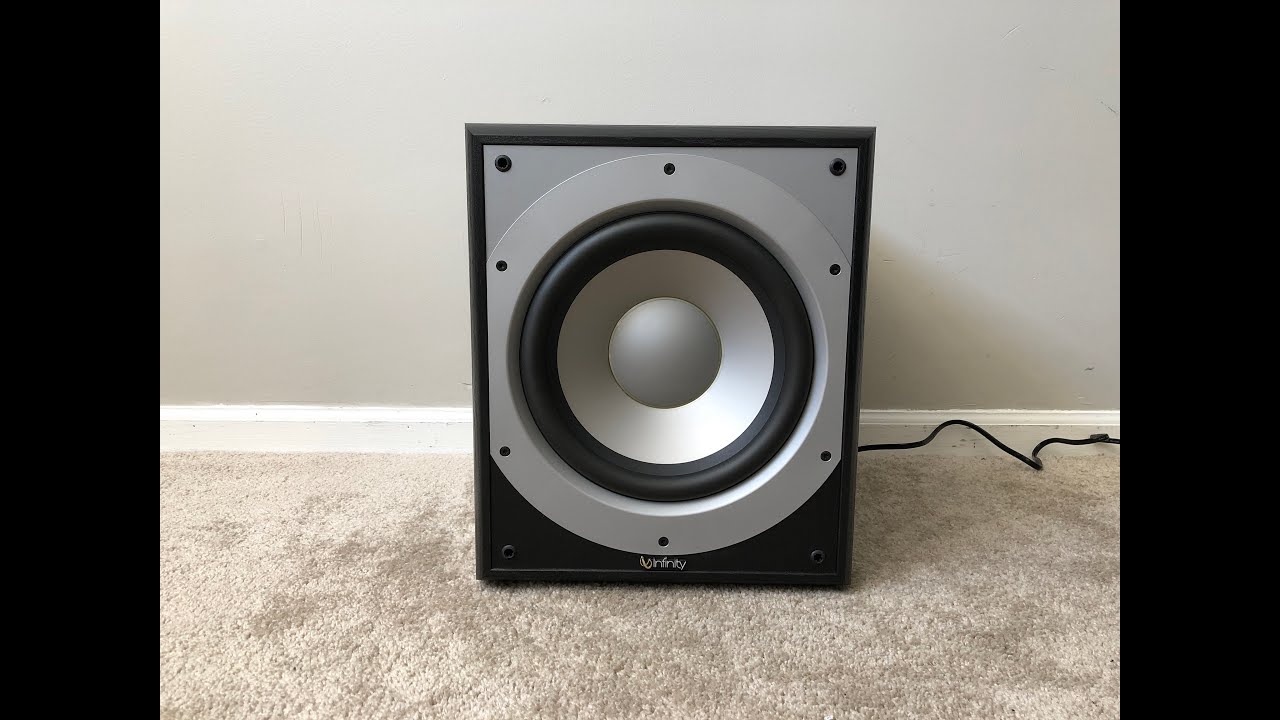 Infinity Ps10 Home Theater Powered Active Subwoofer Youtube