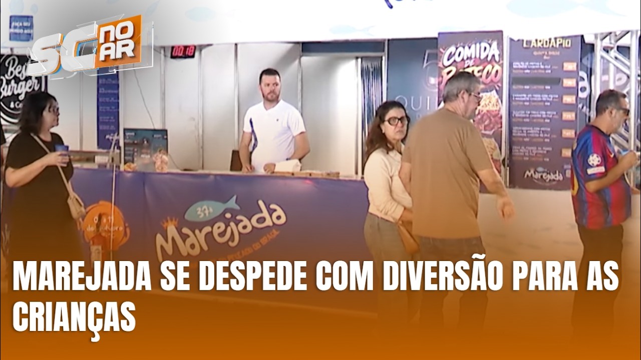 37ª Marejada encerra programação com atividades para crianças em Itajaí