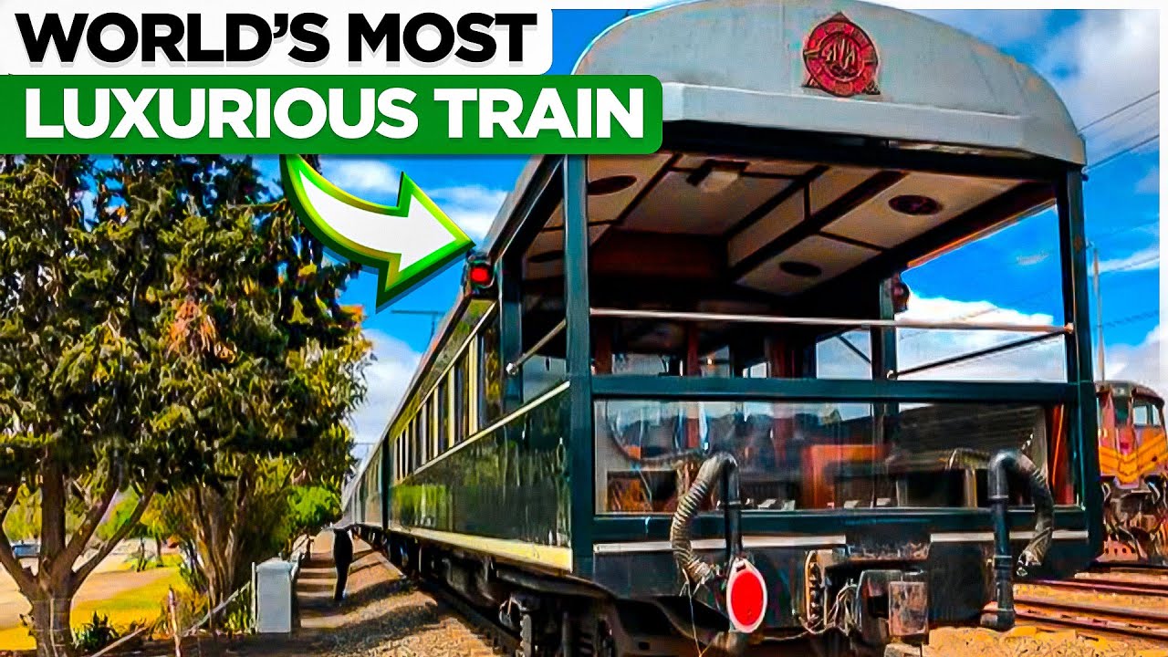 Africa's MOST LUXURY Sleeper Train - Rovos Rail - YouTube
