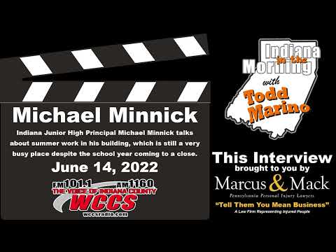 Indiana in the Morning Interview: Michael Minnick (6-14-22)