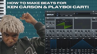 How To Make Ken Carson + Playboi Carti Type Beat | Hyperpop Beat Tutorial [@1bennyluv] screenshot 1